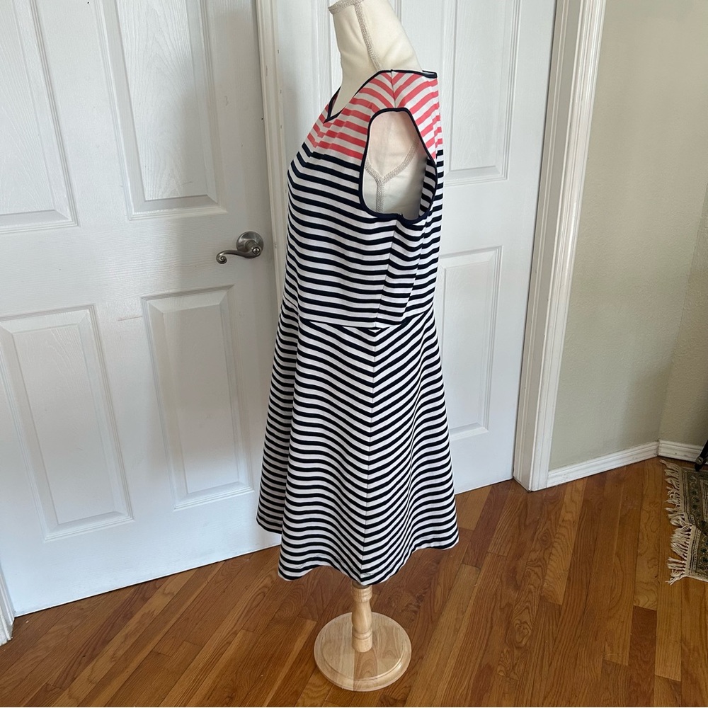 Draper James Striped Ponte A Line Dress in Women’s Size XL NWOT - Picture 4 of 9